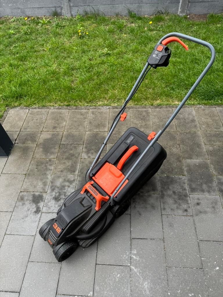 Black + decker grasmaaier met kabel 35L, Enlèvement, Utilisé