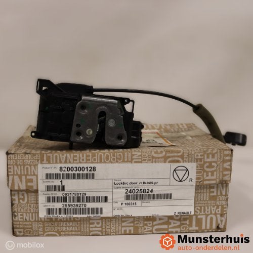 Achterklep slot origineel Renault Clio III 8200300128, Auto-onderdelen, Gebruikt, Renault, Ophalen of Verzenden, Renault