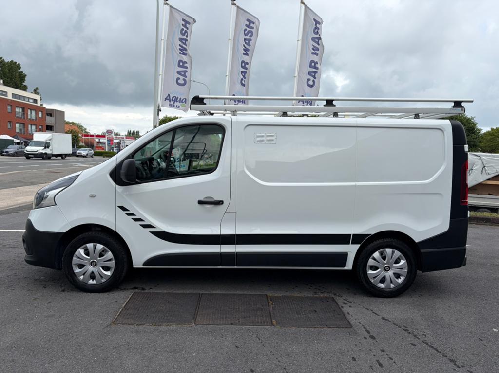 Renault Trafic*L1/H1*1.6DCI*Airco*GPS*1e eig.*MET INRICHTING, Voorwielaandrijving, Stof, Euro 6, Wit