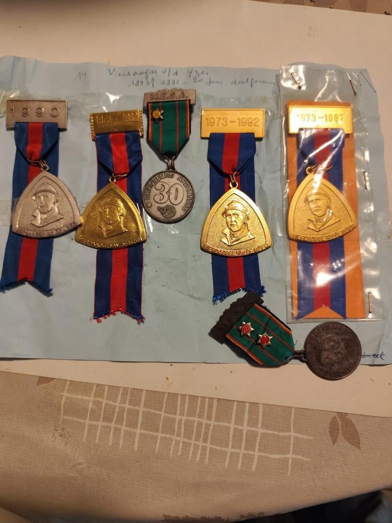 Médaille, Enlèvement