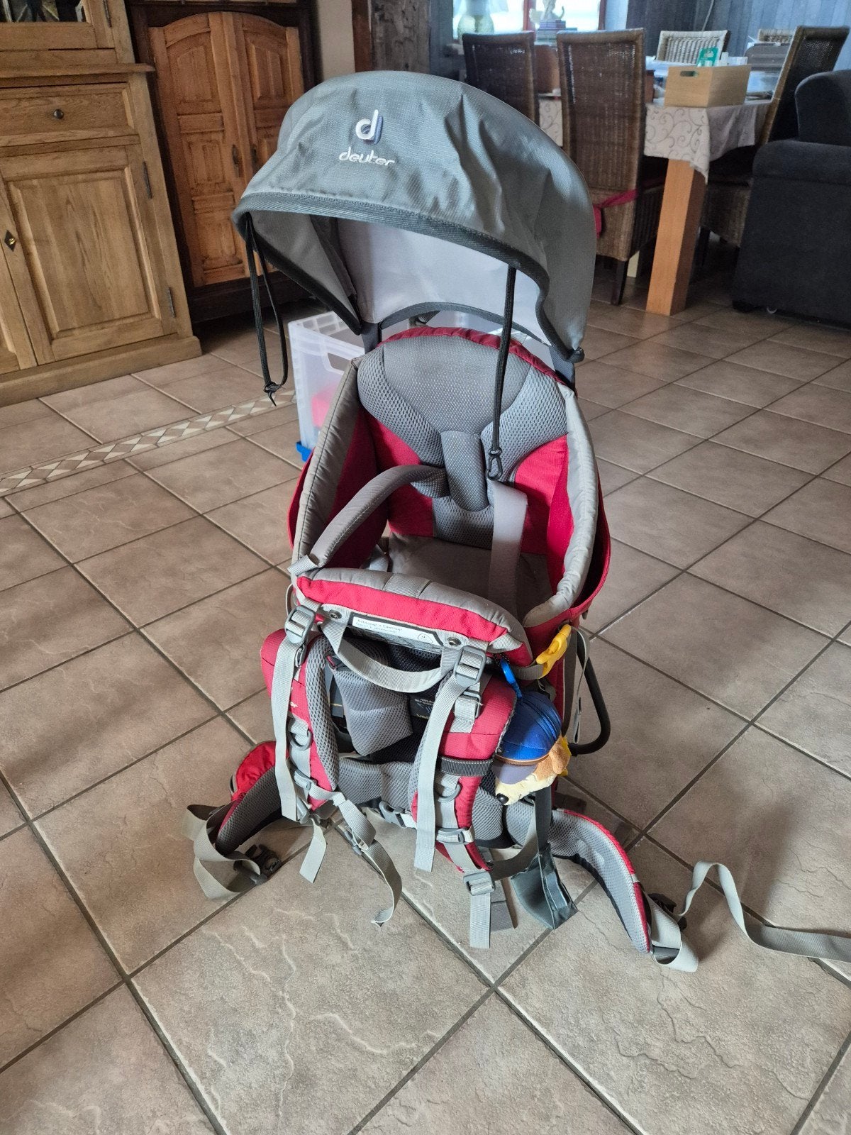 Draagrugzak, Kinderen en Baby's, Ophalen