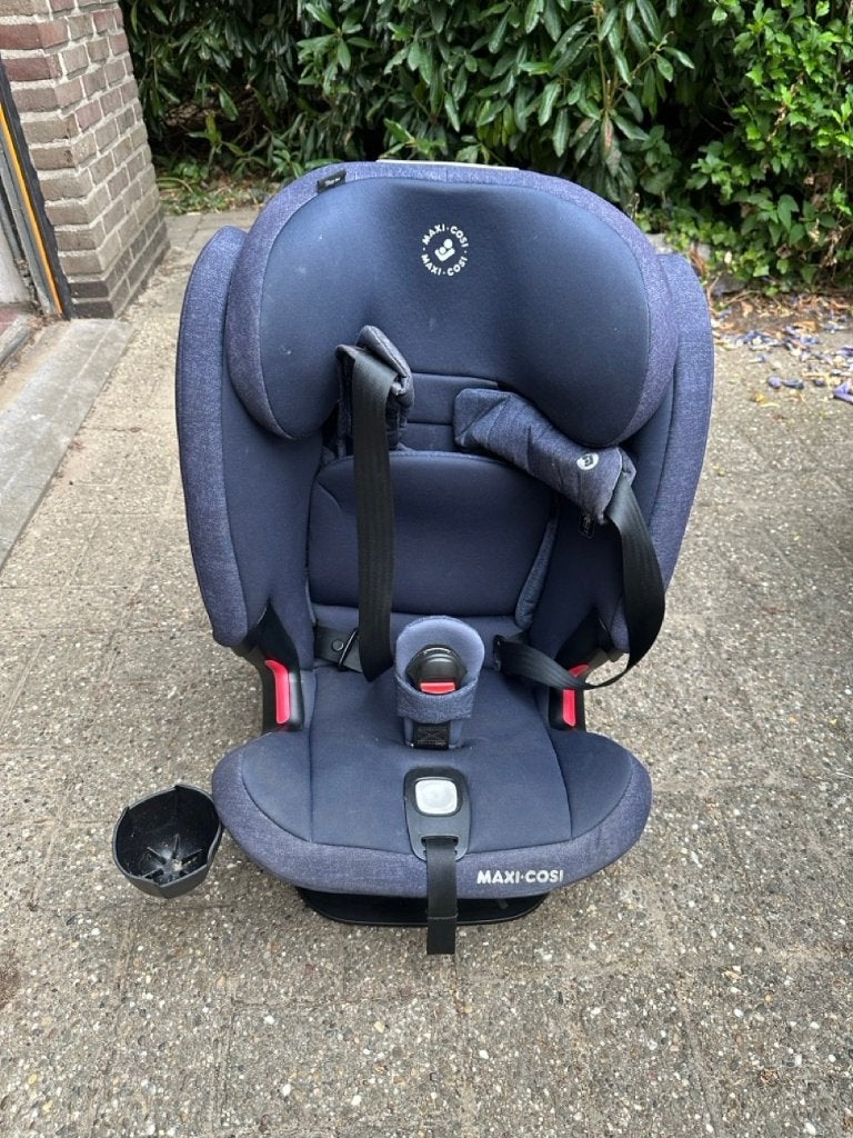 Maxi Cosi Titan Pro blauw, Enfants & Bébés, Sièges auto, Utilisé, Maxi-Cosi, Dossier amovible, Dossier réglable, Protection latérale