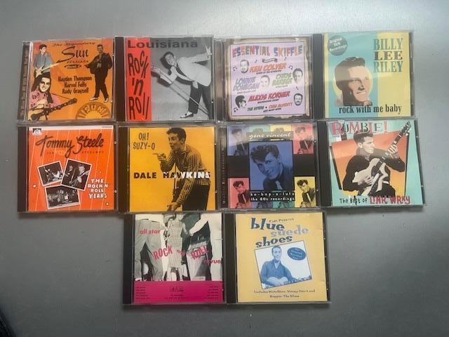 Tien rock en roll cds, Verzenden, Zo goed als nieuw, Rock-'n-Roll