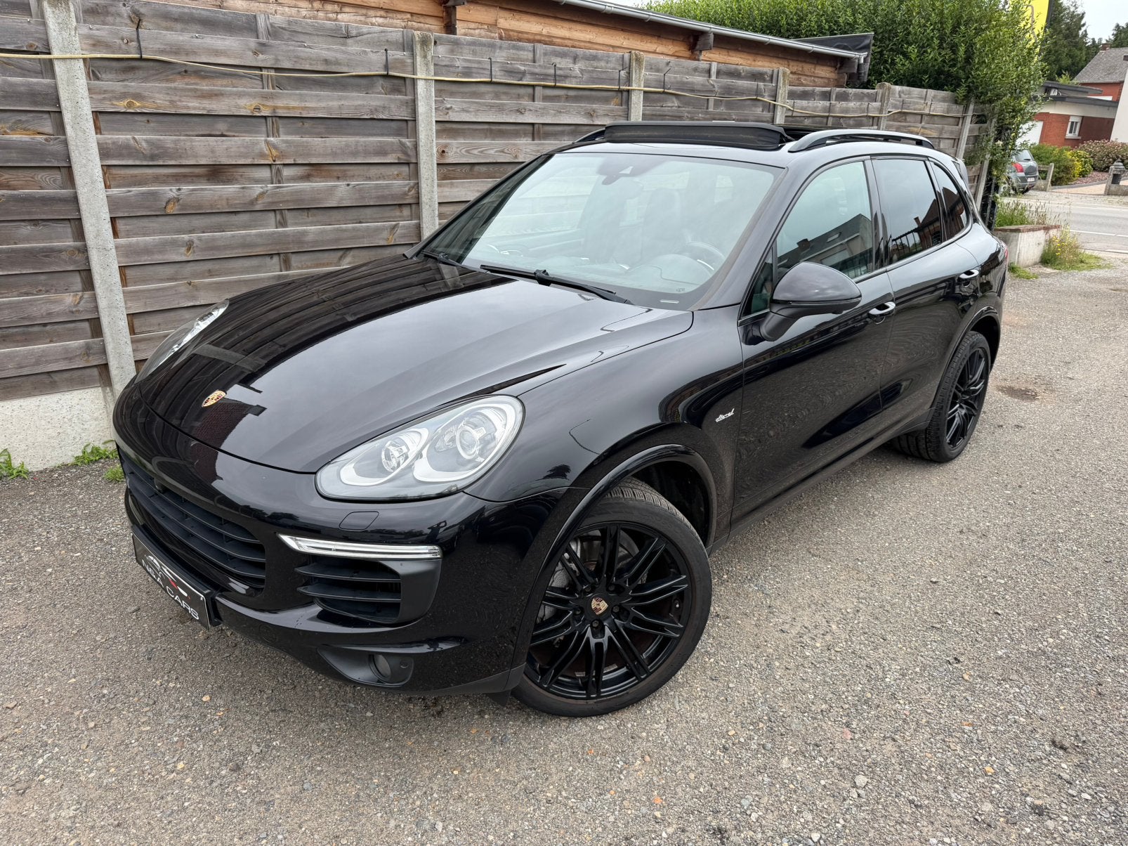 Porshe Cayenne 3.0 TD v6 PLATINUM FULL BLACK!!!, Auto's, Porsche, Automaat, Cayenne, Zwart, Bedrijf