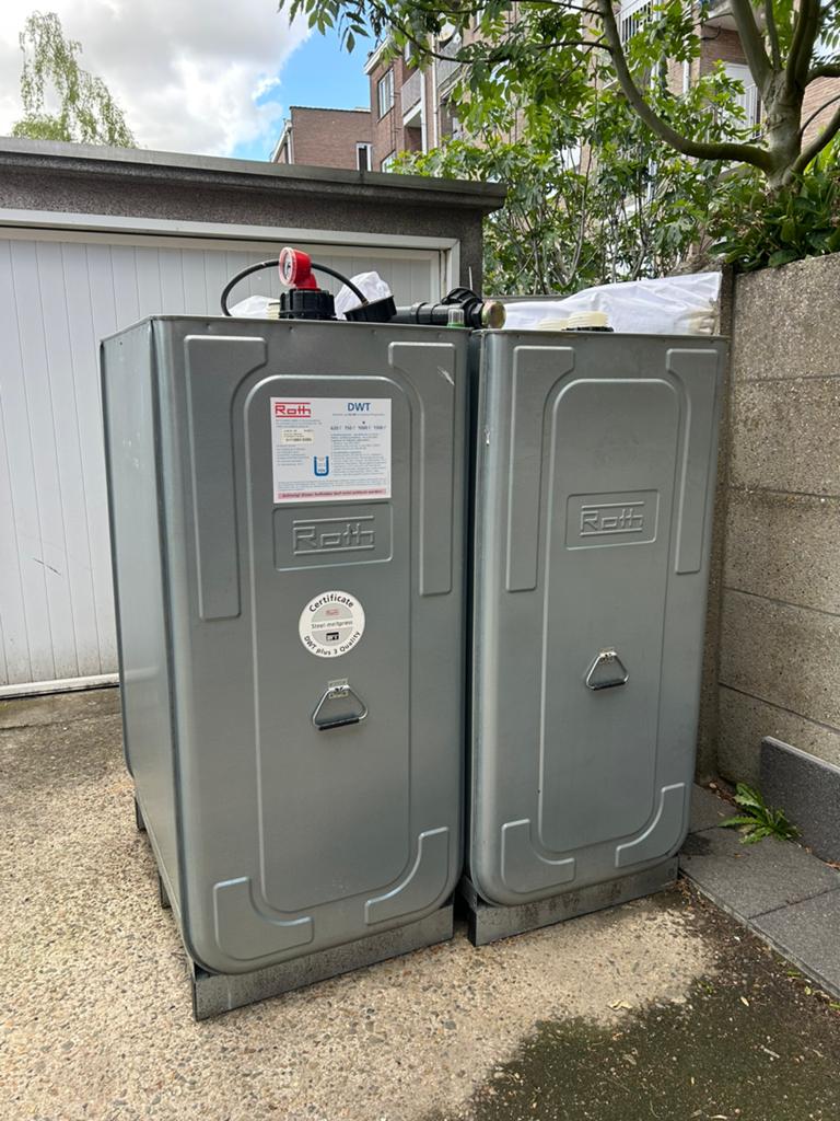 DIESEL TANK 1000L, Ophalen, Zo goed als nieuw