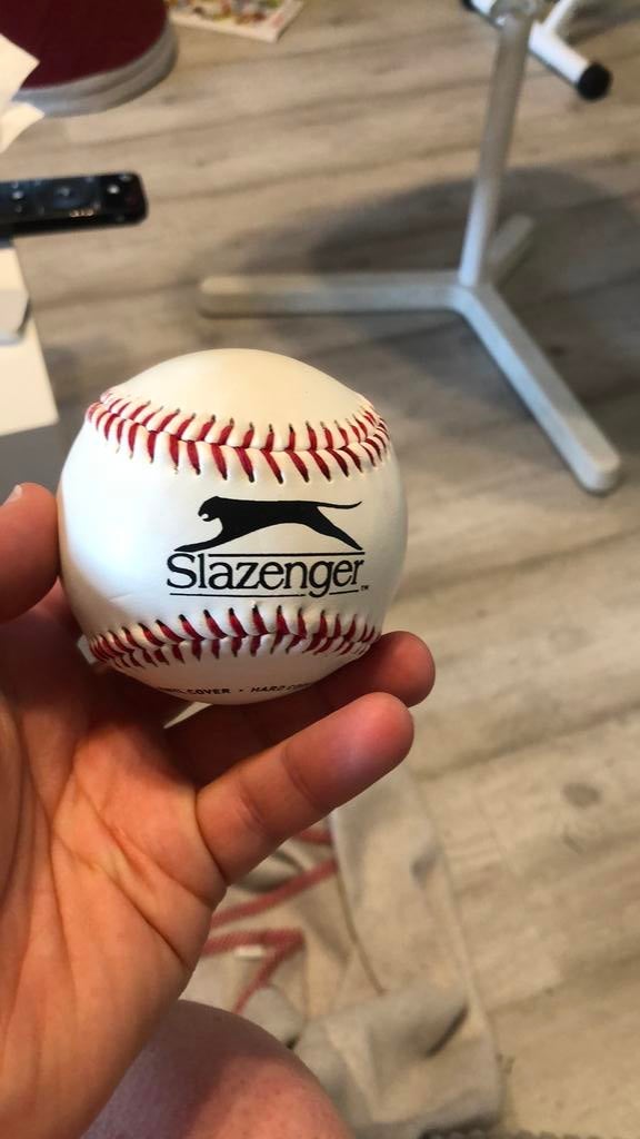 Baseball ball, Sport en Fitness, Honkbal en Softbal, Ophalen, Gebruikt, Bal