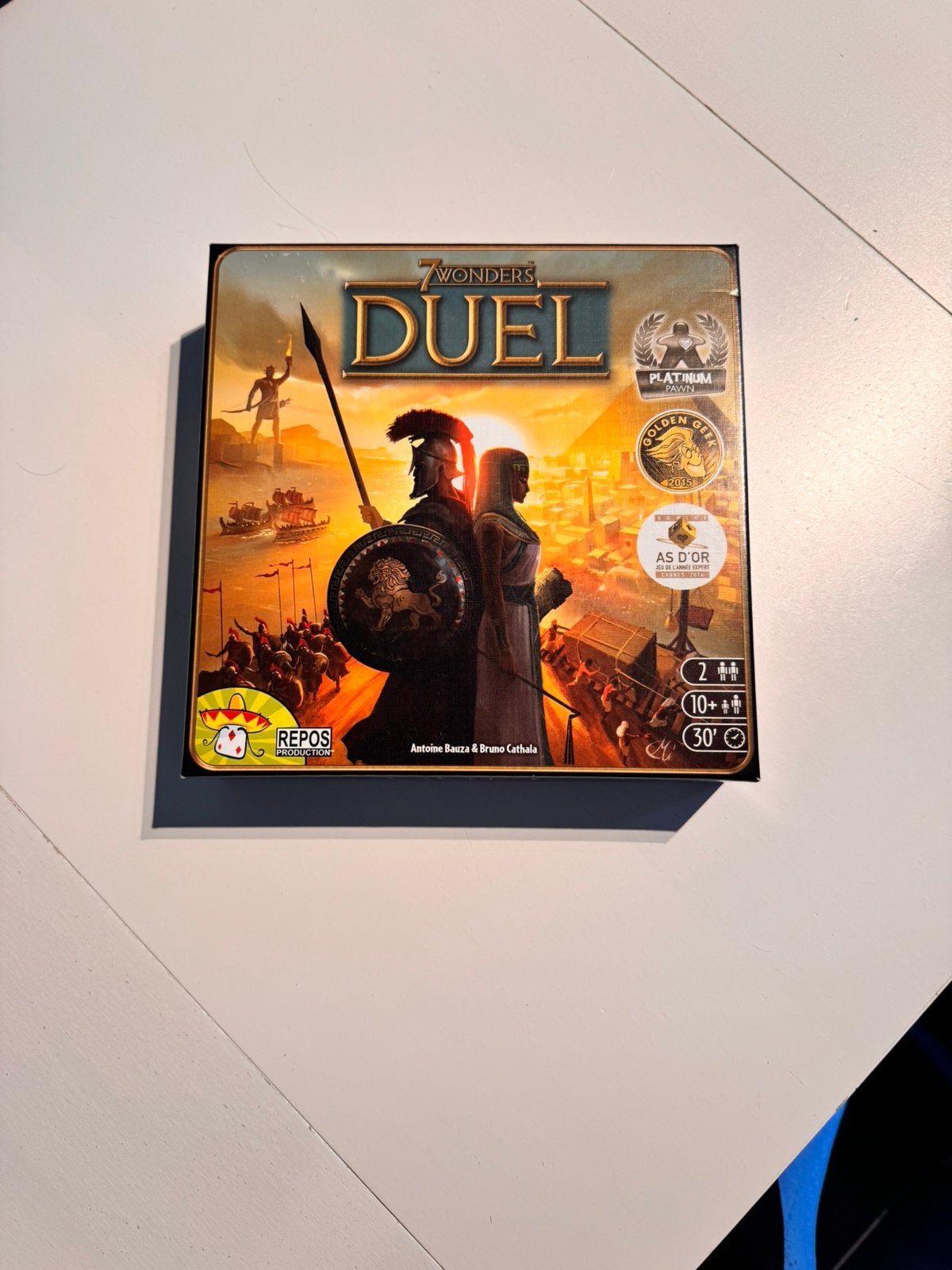 7 Wonders Duel - als NIEUW, Hobby & Loisirs créatifs, Enlèvement, Comme neuf