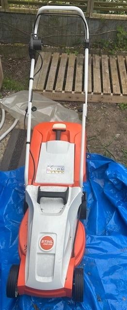 Grasmaaier Stihl RME 33cm, Tuin en Terras, Ophalen, Stilh, Elektrische grasmaaier, Zo goed als nieuw