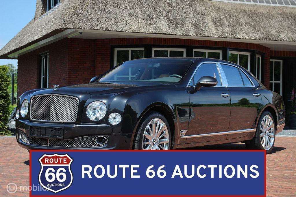 Bentley Mulsanne | 2015 | Route 66 Auctions, Auto's, Bentley, Gebruikt, Zwart, Bedrijf, Handgeschakeld