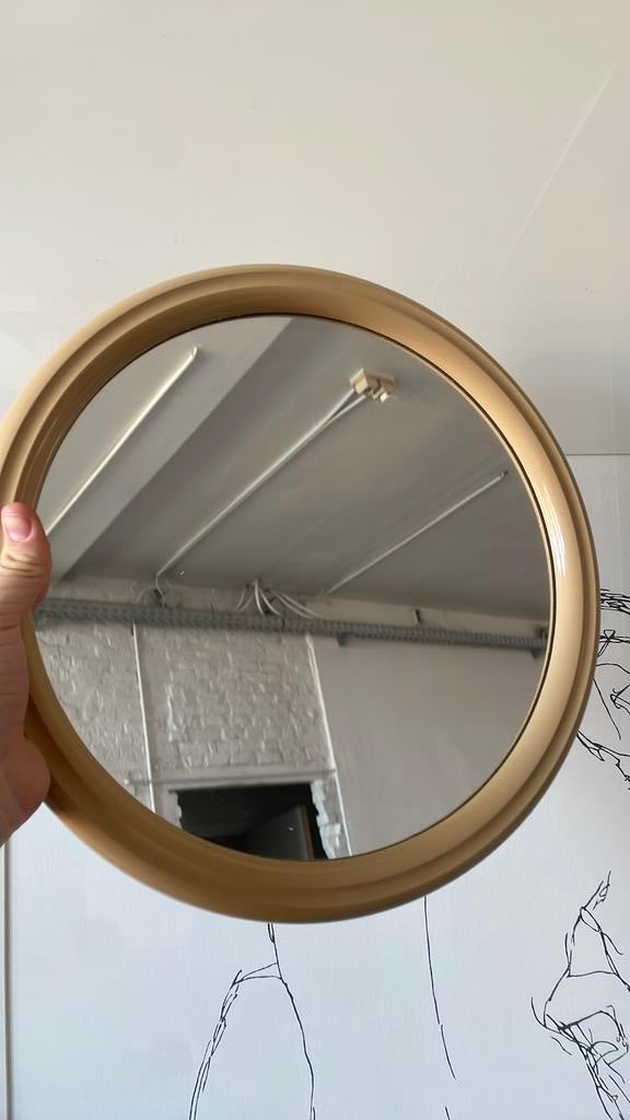 Badkamer spiegel, Minder dan 50 cm, Rond, Nieuw, Ophalen of Verzenden