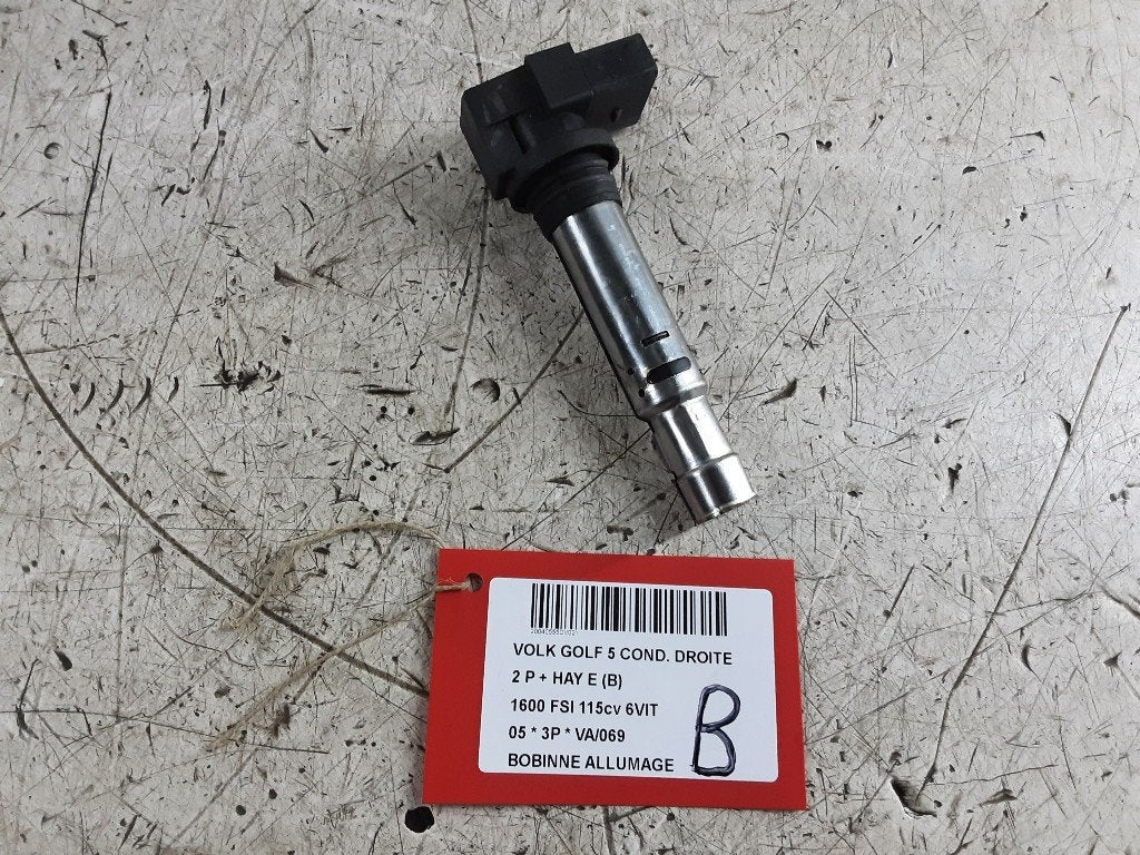 BOBINE D'ALLUMAGE Volkswagen, Volkswagen, Mevr. I. Hauben, Utilisé, Rue de l'Espoir 34 34
4030  GRIVEGNÉE, BE