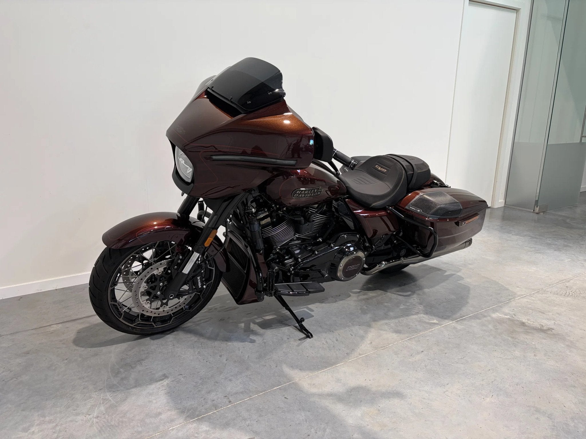 Harley-Davidson Street Glide CVO in splinternieuwe staat, Tourisme, Entreprise, Occasion, Plus de 35 kW