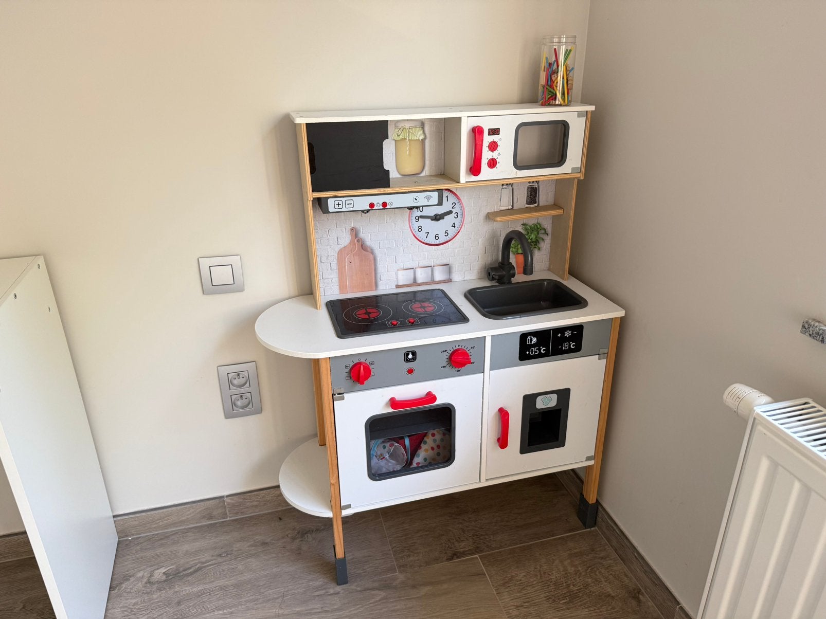 Kinderkamer: speelgoedkeuken goede staat, Ophalen, Zo goed als nieuw, Kunststof, Speelkeuken