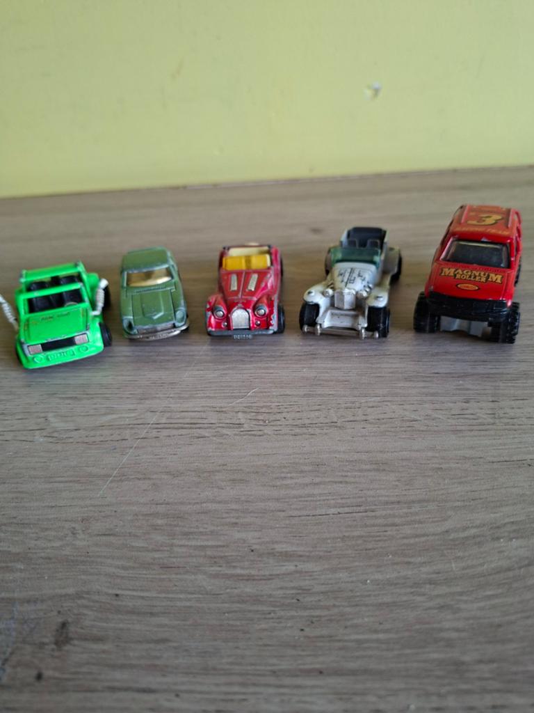 5 auto´s Majorette, Verzamelen, Ophalen, Gebruikt