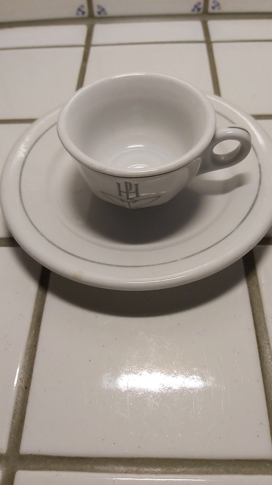 Vintage kop- en schotelsetje uit Malaga., Enlèvement