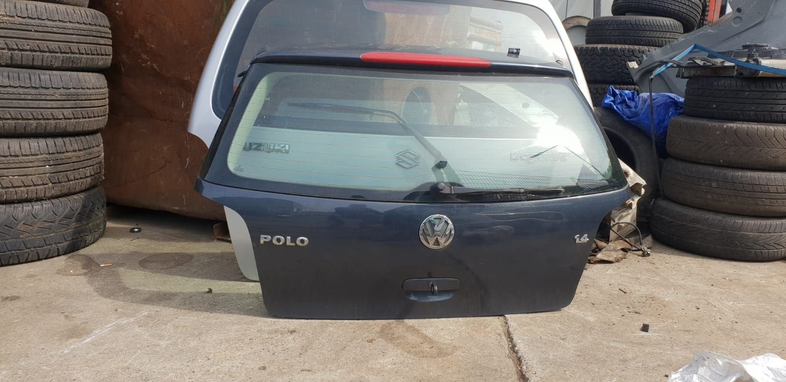 VW POLO ACHTERKLEP BJ 2002 TOT 2005, Gebruikt, -, Ophalen of Verzenden, Achter