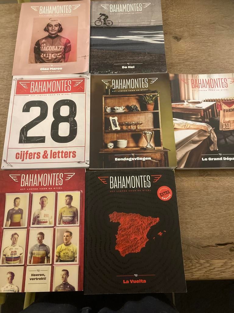 Bahamontes, nummers 24-29, Enlèvement, Comme neuf