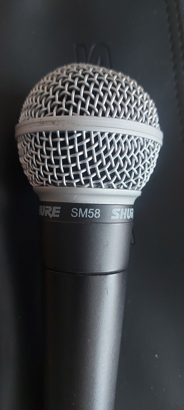 Microphone shure sm58 avec housse