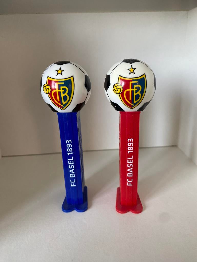 2 pez voetbal fc basel, Ophalen of Verzenden, Zo goed als nieuw