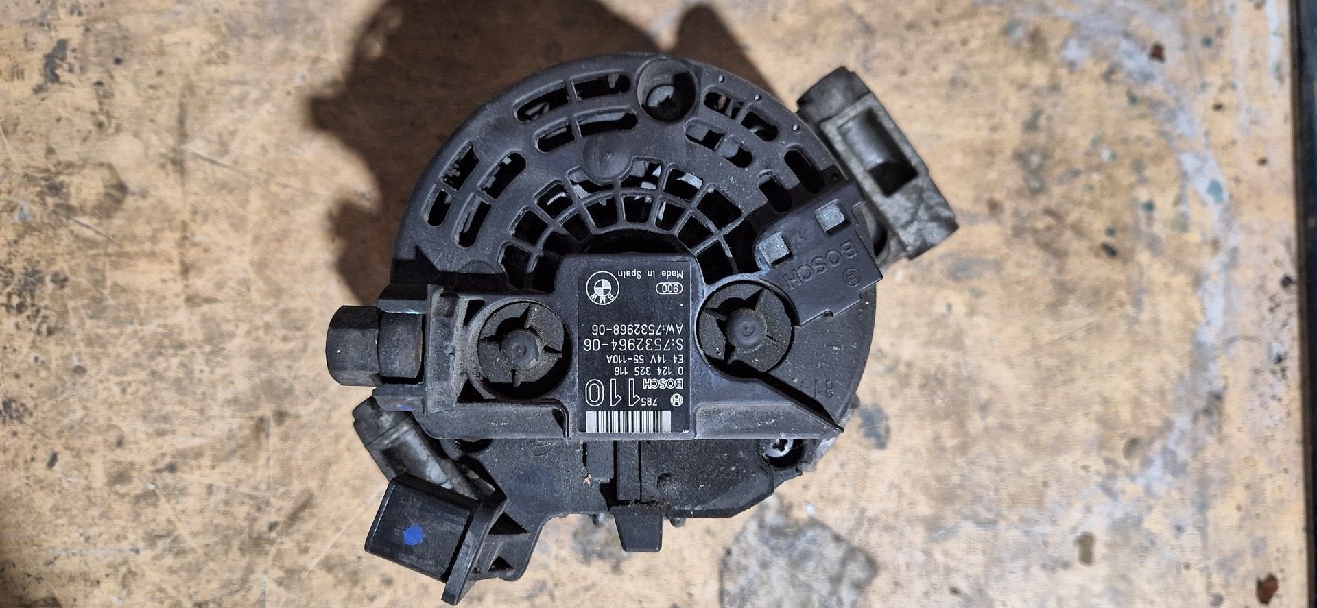 Originele Dynamo BMW E90 E87 E46 118i 120i 318i 320i 110A 75, -, Utilisé, -, Enlèvement ou Envoi