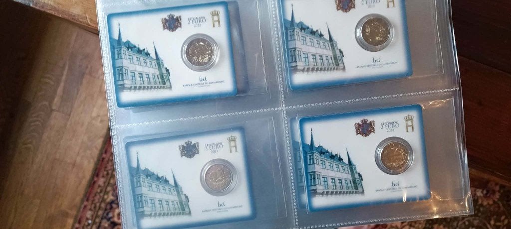 Cartes de 2 euros Luxembourg 2004 - 2025, Timbres & Monnaies, Monnaies | Europe | Monnaies euro, Enlèvement ou Envoi, Luxembourg