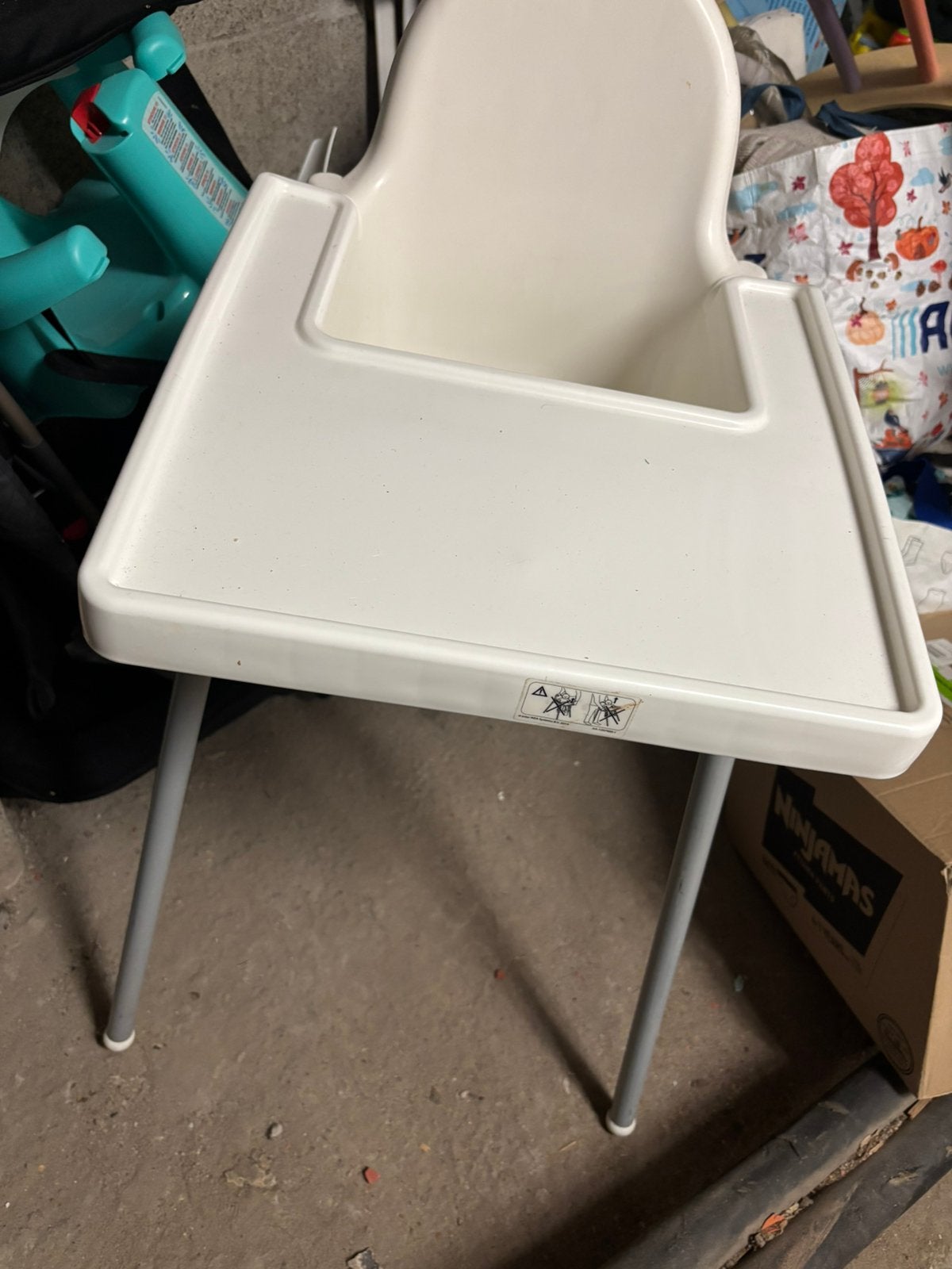 Ikea kinderstoel, Enlèvement, Utilisé