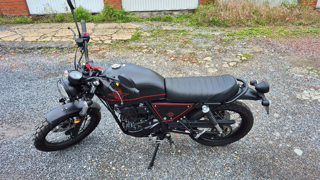 Moto Orcal NK01 125cc - Matt Black, Motoren, Occasion, Handgeschakeld