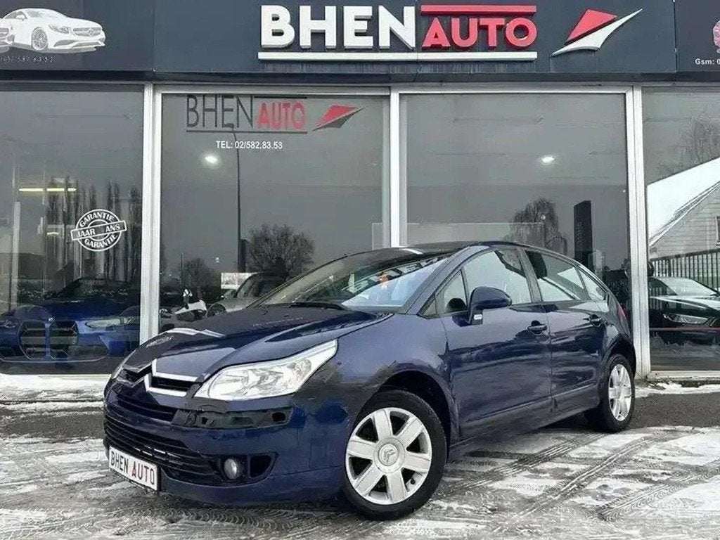 Citroën C4 C4 1.6 16V EXPORT OU MARCHAND/HANDELAAR, Automatische klimaatregeling, Stof, Gebruikt, Zwart
