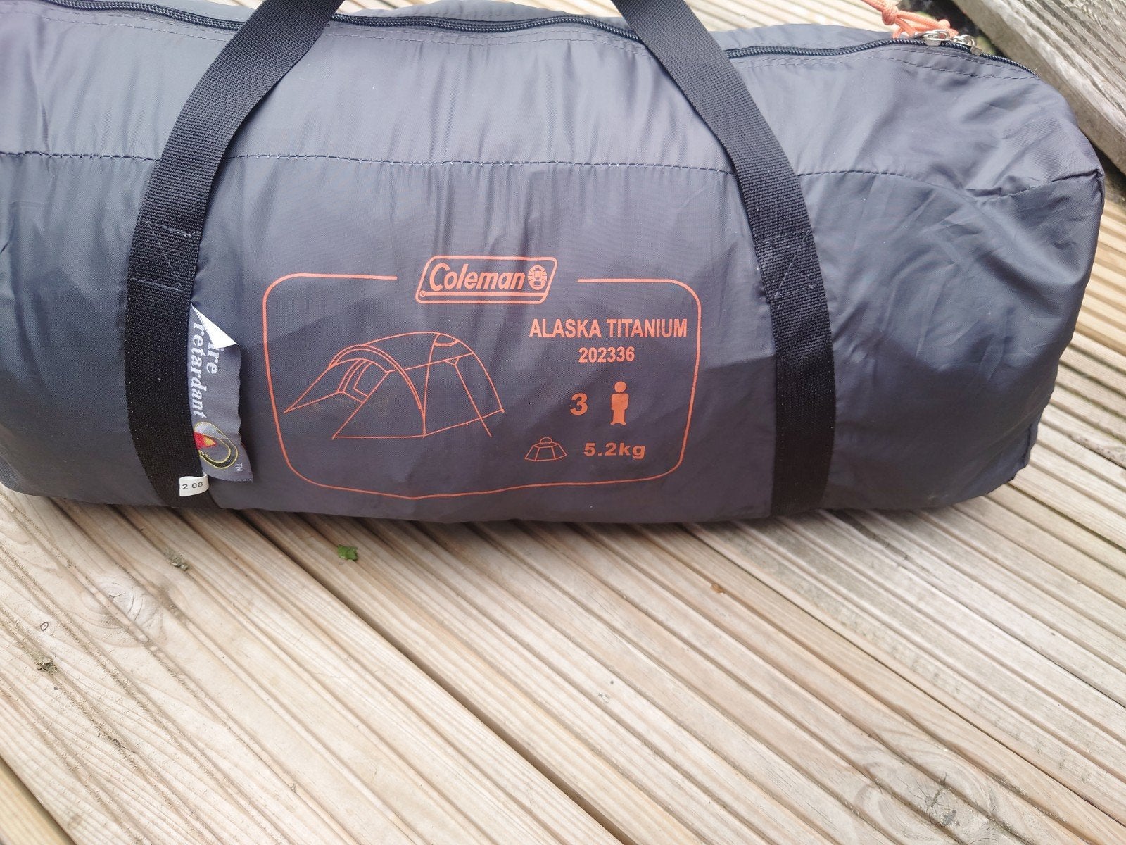 Coleman Koepeltent 3pers 5, 2 gewicht vuur en waterbestendig, Caravans en Kamperen, Ophalen