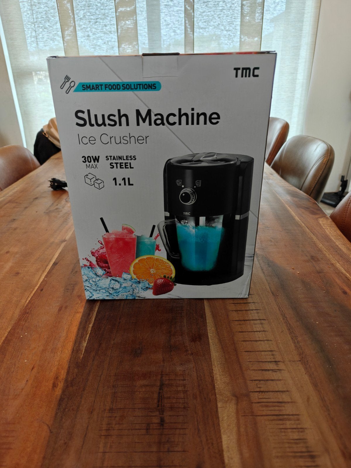 Slush machine, Ophalen