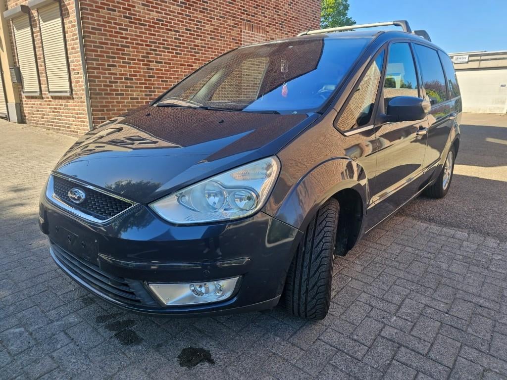 Ford Galaxy 2.0 Tdci 136pk Ghia(Bouw2009/211.000km)7-Plaat, Argent ou Gris, Achat, Entreprise, 7 places