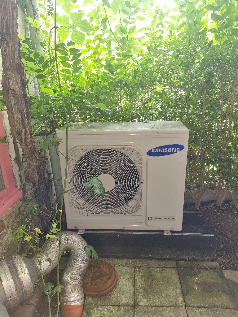 Airco - samsung twin monofase (7kw), Ophalen