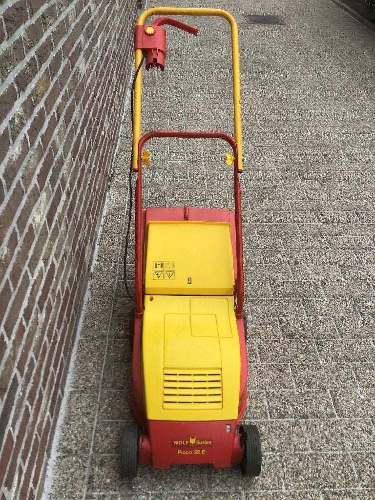 Wolf Garten Electrische Grasmaaier, Ophalen, Cirkelmaaier, Gebruikt, Elektrische grasmaaier