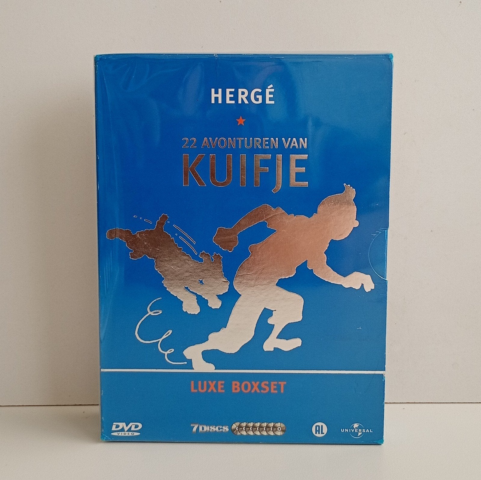 Kuifje dvd box, Europees, Gebruikt, Animatie, Alle leeftijden
