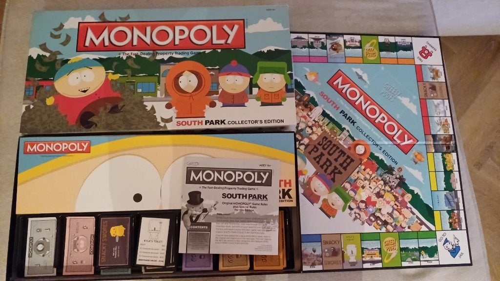 bordspel nieuw Monopoly South Park Monopolie gelimiteerd, Ophalen of Verzenden, Nieuw, Monopoly