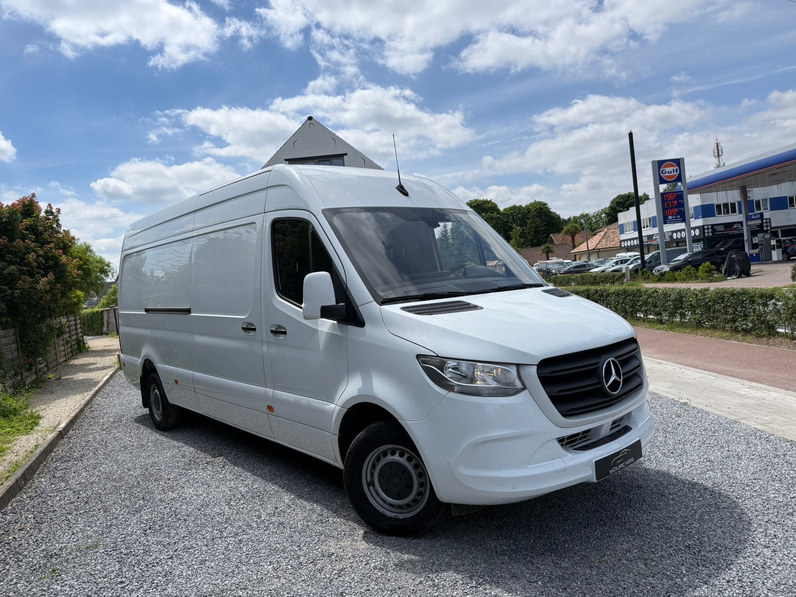 Mercedes-Benz Sprinter 316 2.1 CDI L3H2 * AUTOMATIQUE, Autos, Mercedes-Benz, Achat, Entreprise, 3 places, Noir