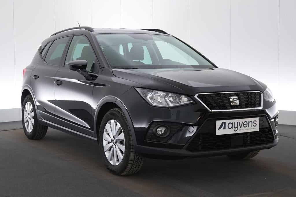 (1YPK723) SEAT ARONA, Auto's, Parkeersensor, 116 pk, Zwart, Bedrijf