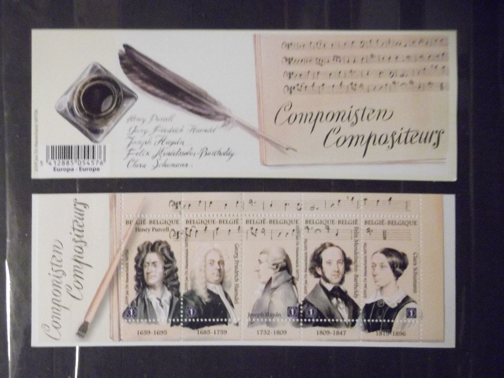 B102 Componisten - Compositeurs, Timbres & Monnaies, Timbres | Europe | Belgique, Enlèvement ou Envoi, Non oblitéré, Timbre-poste