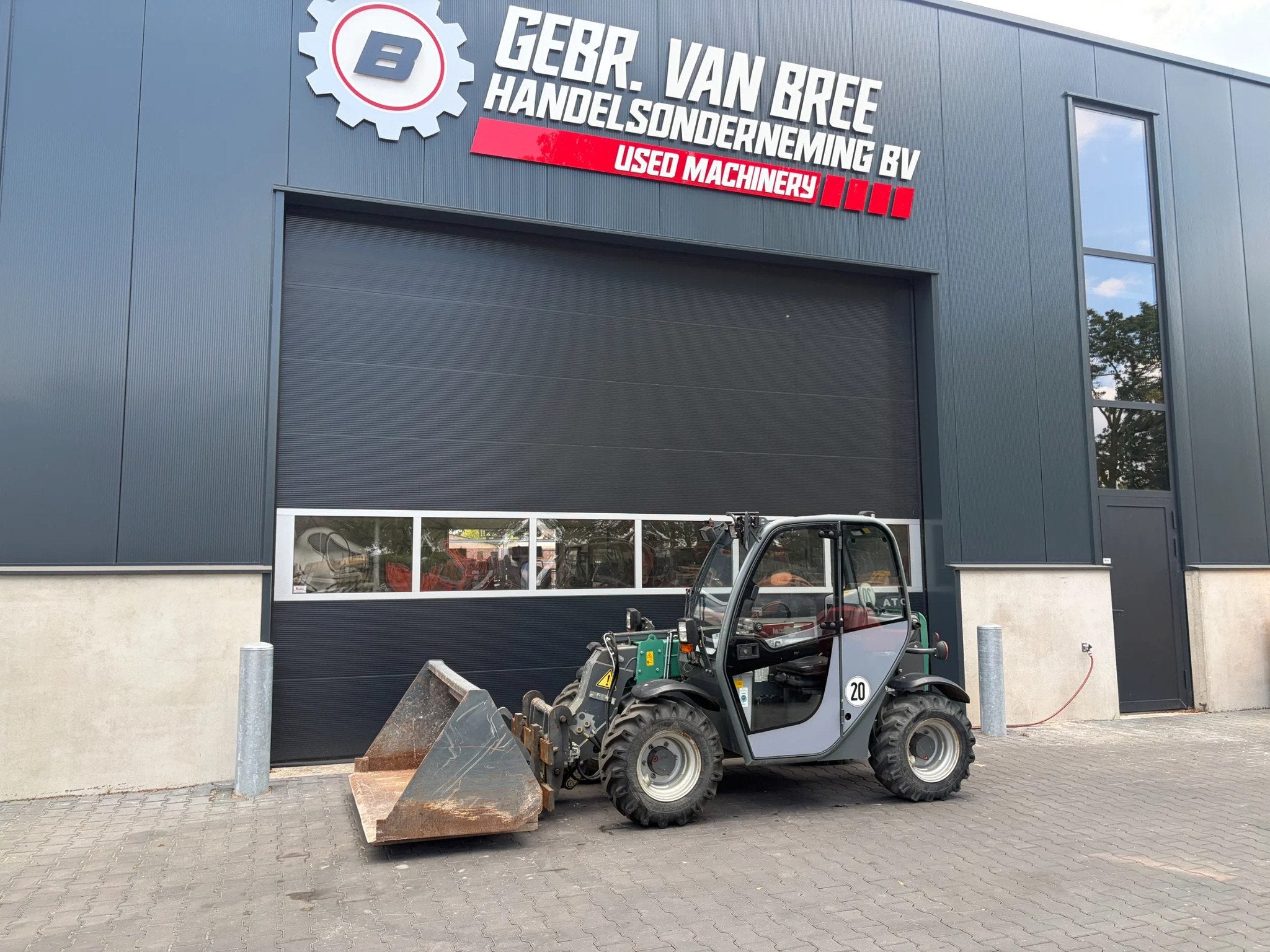 Kramer KT124/weidemann 4512 mini verreiker, Chariot télescopique