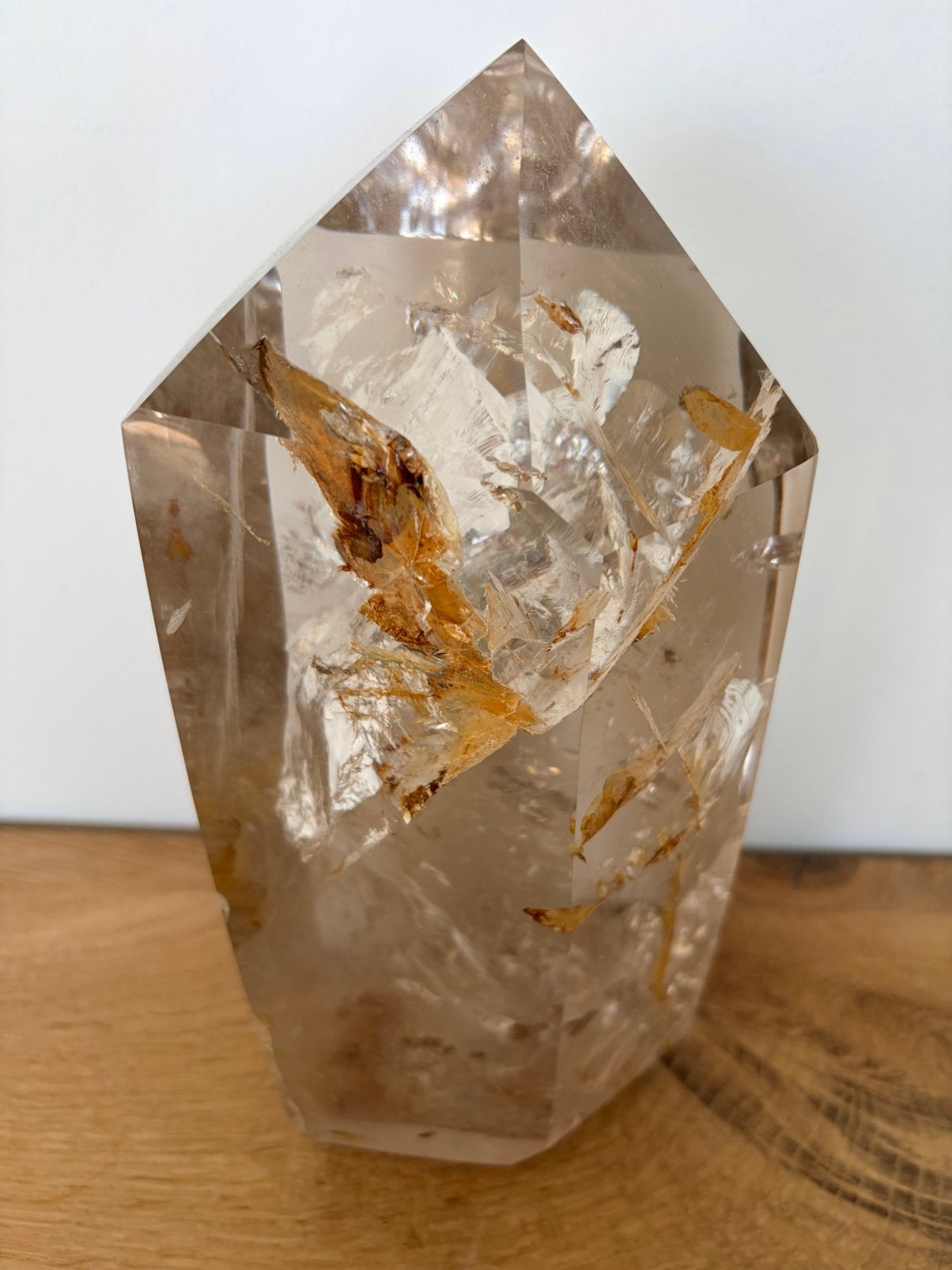 Grote Scenic / Included Quartz – 3,8 kg – 24 cm, Ophalen of Verzenden, Mineraal