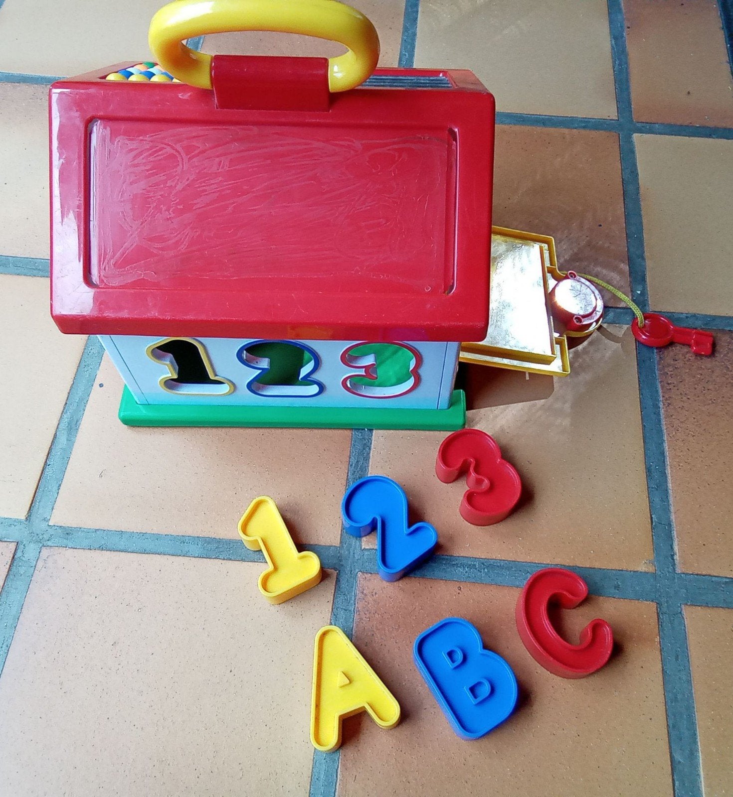 Rekenhuisje Megcos, Kinderen en Baby's, Ophalen of Verzenden, Zo goed als nieuw, Ontdekken
