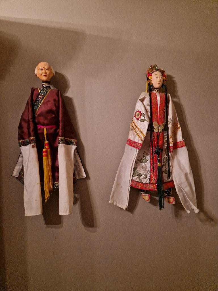 antieke Chinese Opera poppen, Antiek en Kunst, Ophalen of Verzenden