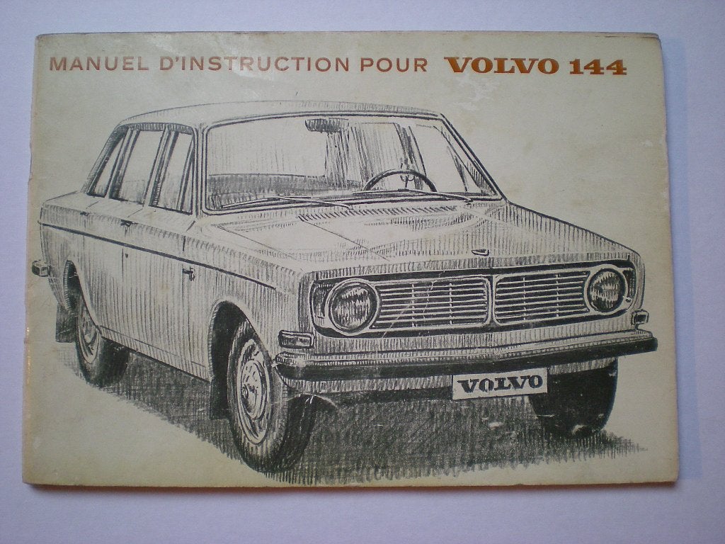 Volvo 144 1966 Gebruikershandleiding NL, Auto diversen, Handleidingen en Instructieboekjes, Ophalen
