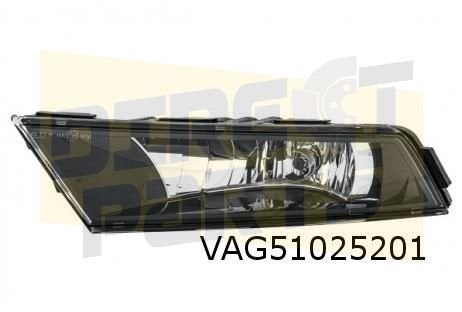 Skoda Superb (9/15-9/19) Mistlamp Links (halogeen) Origineel, -, Verzenden, -, Nieuw