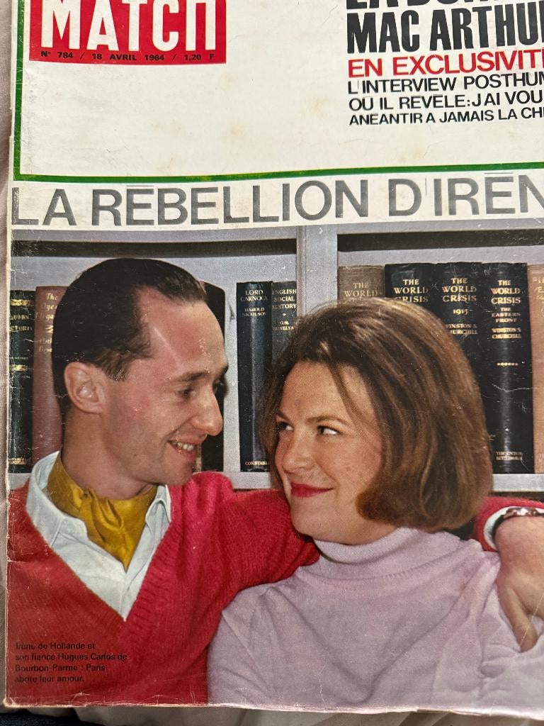 Paris Match, 18 avril 1964, Miss Belgique 64, Jurion..., Envoi