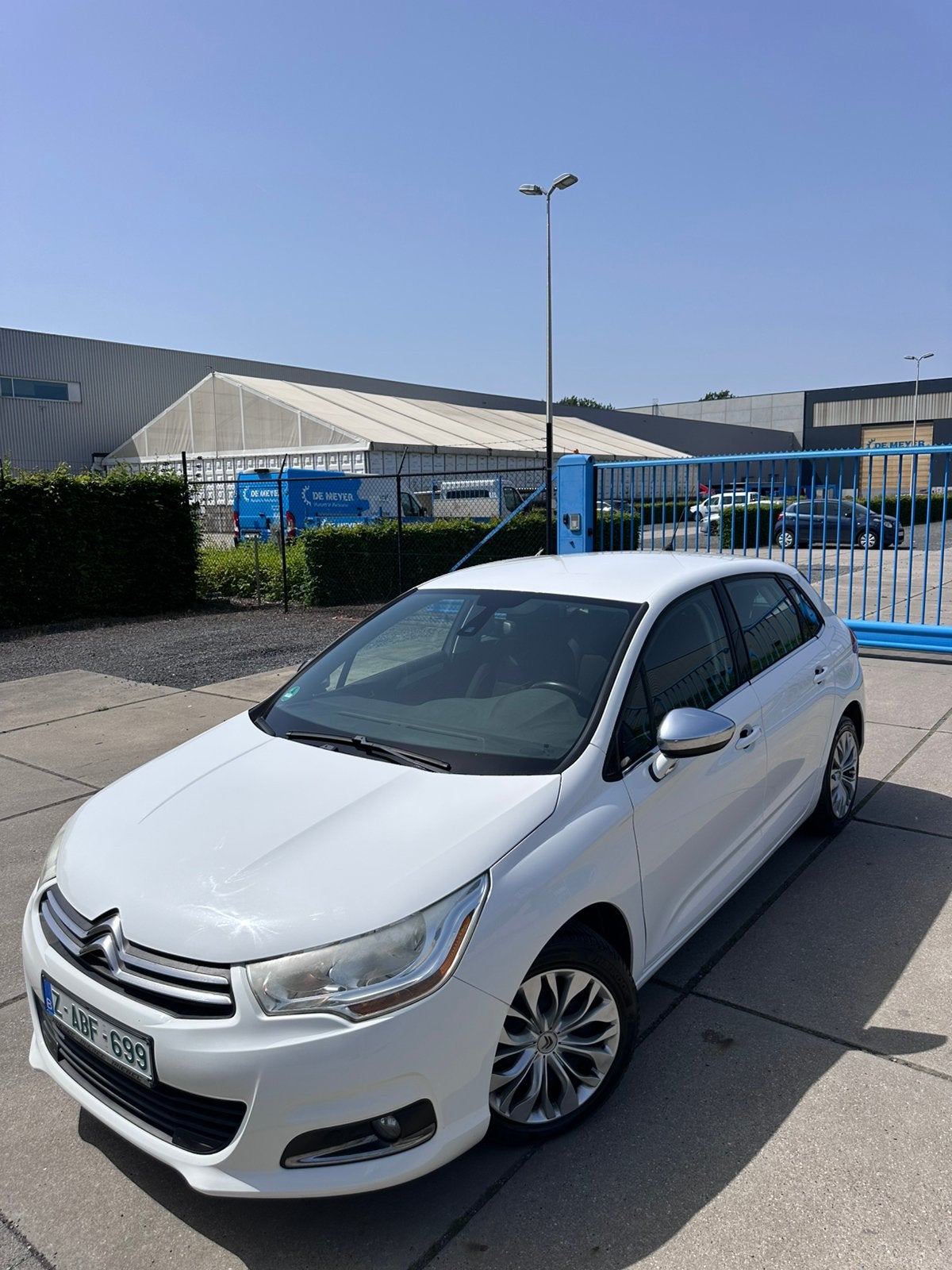 Citroen C4 1.6 VTi | AIRCO | SENSOREN | ZETELVERWARMING, Auto's, Citroën, Stof, 4 cilinders, Wit, Bedrijf