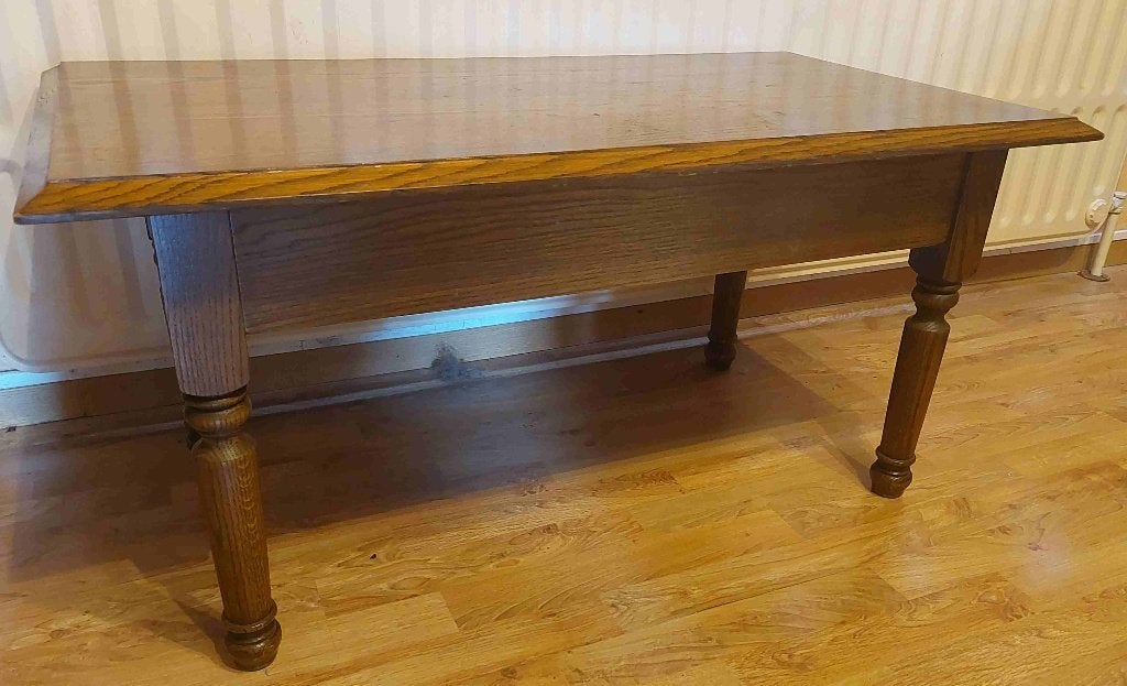 Table basse en bois, Maison & Meubles, Style ancien, 50 à 100 cm, Enlèvement, Utilisé
