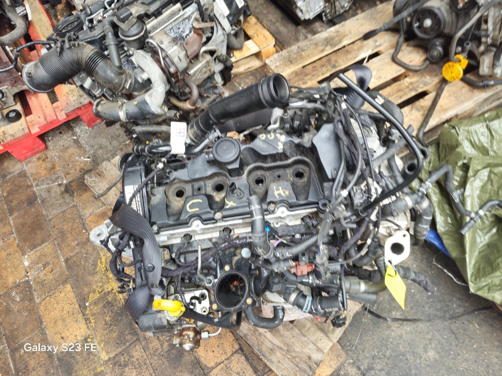MOTEUR VW   TRANSPORTER  2 0TDI CODE CXH, Autos : Pièces & Accessoires, Enlèvement ou Envoi