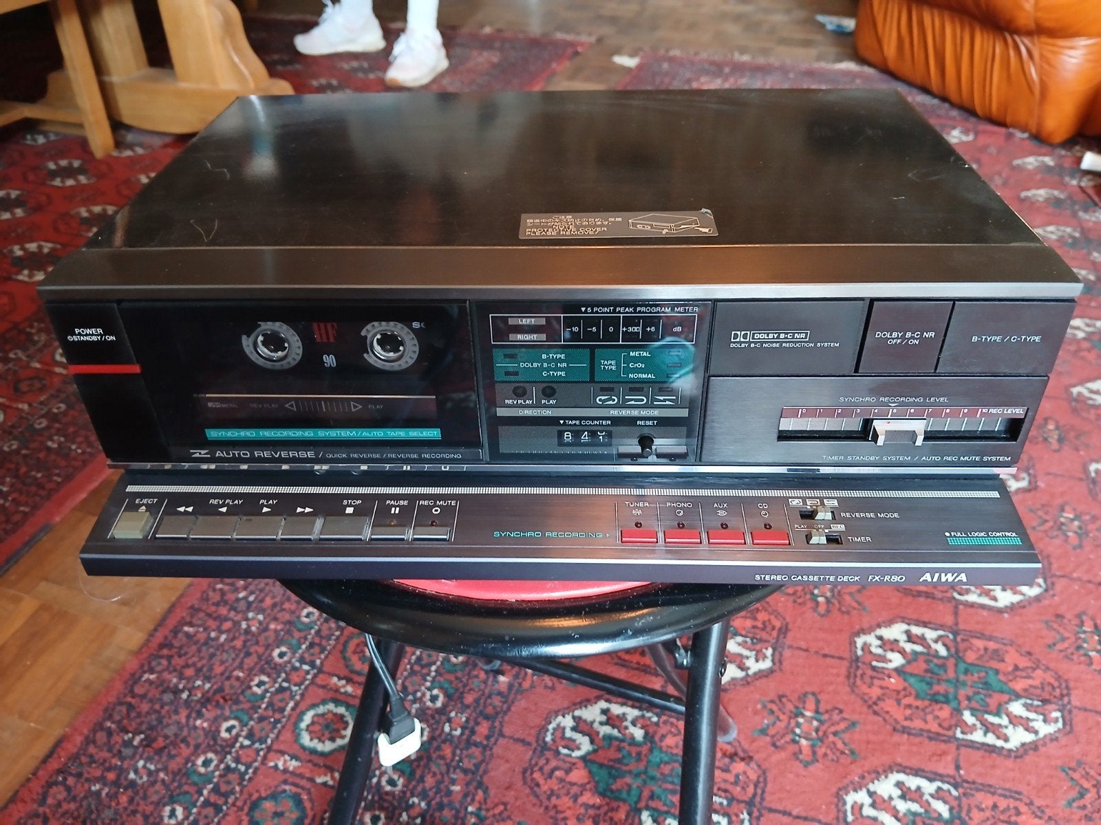 AIWA FX-R80 – Stereo Cassette Deck Haut de Gamme (Made in Ja