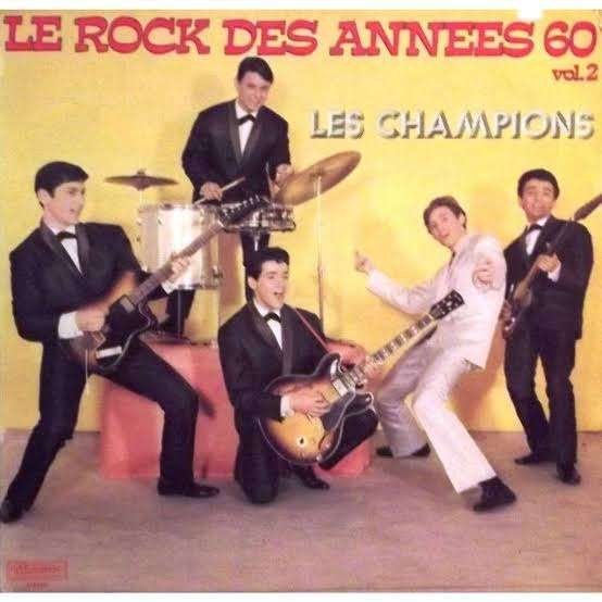 LP/ LES CHAMPIONS > LE ROCK DES ANNEES 60 Vol 2, Ophalen of Verzenden, Zo goed als nieuw